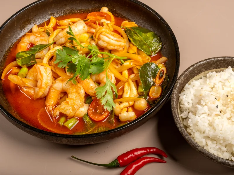 Satay Shrimps